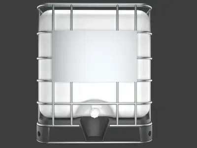  275 Gallon Capacity Tank 3D model