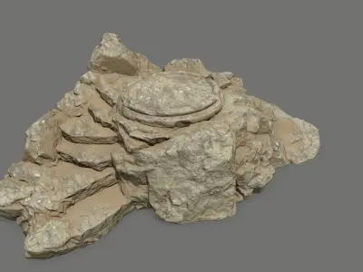 Ladder Ruin Low-poly 3D model purchase