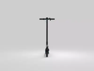 Electric Scooter Realistic 3D model