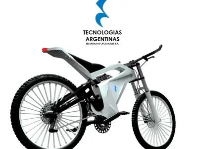Ultralight e-Bike Muv v2 3D model