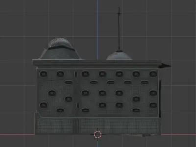 SciFi Tatooine Inspired House 3D model