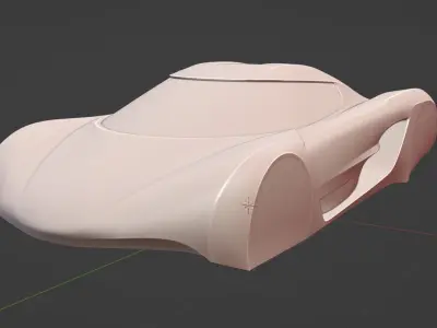 koenigsegg jesko Speedform Supercar 3D print model