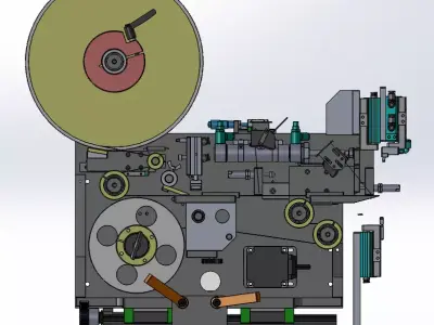 Automatic Universal Labeling Machine 3D model