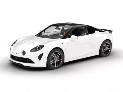 Alpine A110 S 2022 3d model 3D model