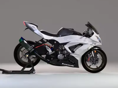 Kawasaki Ninja ZX636 6R 2015 3D model