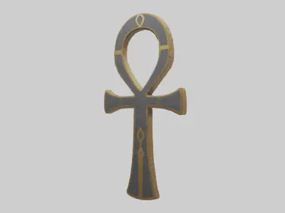 Ankhsymbol Model 1 Low-poly 3D model
