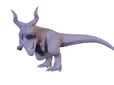 Carnotaur beast dino stalker dino crisis 3D print model