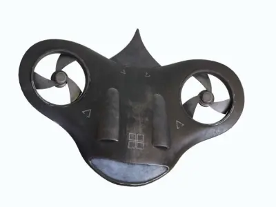Secret Aircraft  Free 3D model