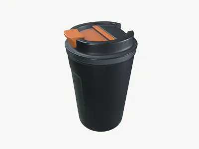Protein shaker Low-poly 3D model purchase