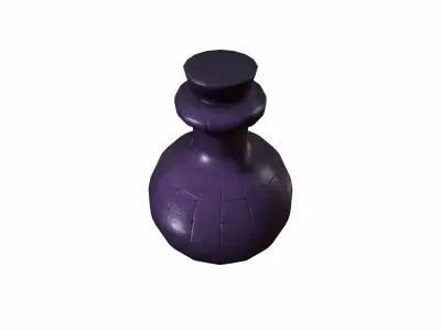 3d Model Deathly Potion Of Unbreakable Wil 3D model