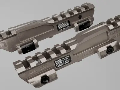 RailScales MonoLift Riser 3D Low-poly model Game Ready Low-poly 3D model
