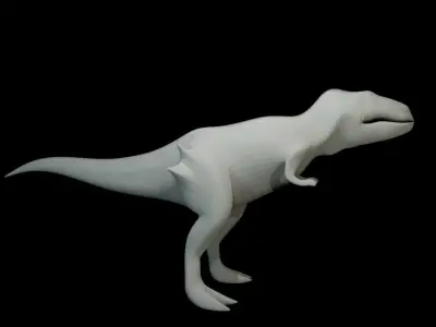 Low-poly Tyrannosaurus Rex Low-poly 3D model