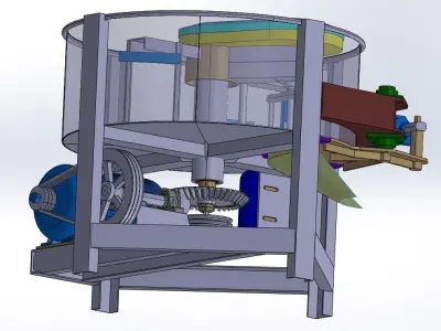 High-Efficiency Dual Hybrid Mixer 3D model