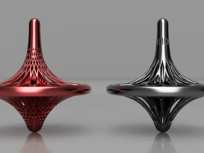 Totem Accurate Cobb Spinning Top 3D print model
