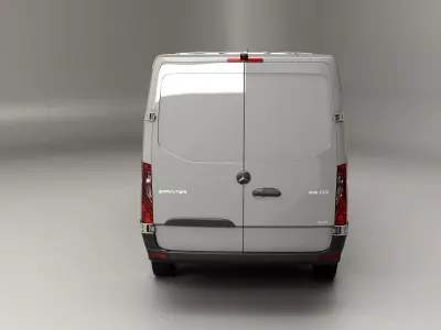 Mercedes Sprinter 4x4 low roof 3D model