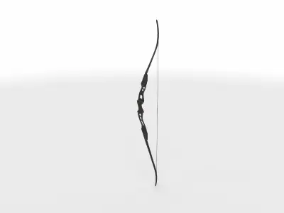 bow recurve 01  3D model