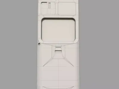 Sterilising Machine Low-poly 3D model