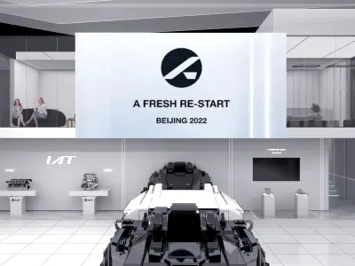 auto booth  3D model