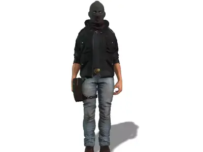 Mafia men FBX  3D model