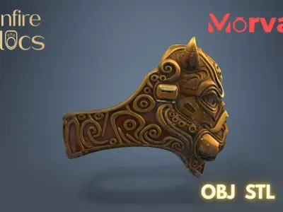 Ring Morvain  3D print model