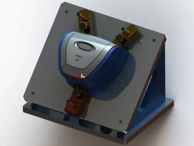 Checking Fixture Jig CF for Auto Parts M01 3D model