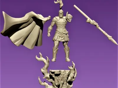 Ares God 3D print model