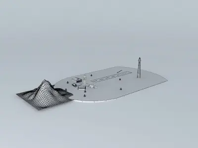 santas workshop at the north pole Free 3D model