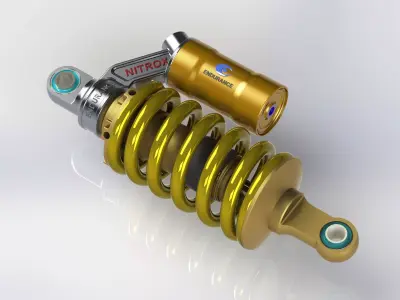 endurance dampner 3D model