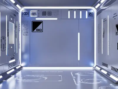  Realistic Scientific Laboratory Room 