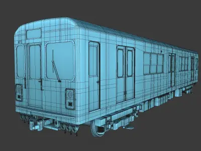 Nagoya Series 250 Low-poly 3D model