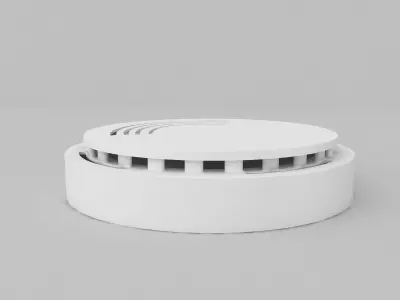 Smoke Detector 3D model buy