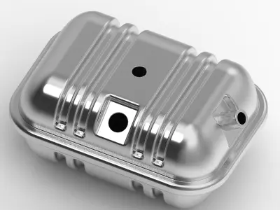 Truck Fuel Tank 3D print model