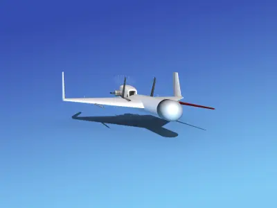 Harpy 1 UAV  3D model