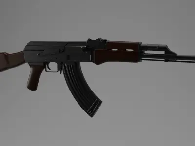 AK 47 Free 3D model get