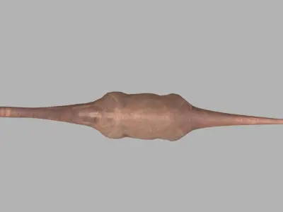 Sauropod Character Low-poly 3D model