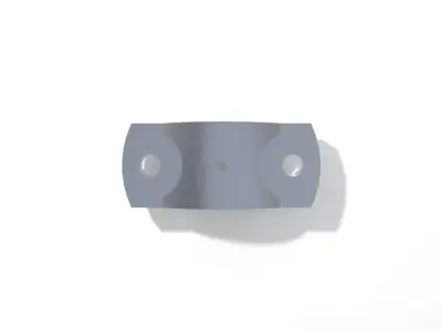 Industrial Brass Cap High-Poly 3D Model 3D model