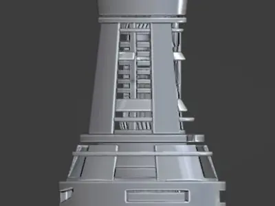 Engine Low-poly 3D model buy