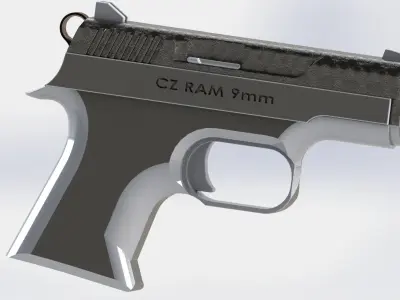 Pistol Rami 3D model