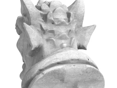 Gargoyle Head 7 3D model