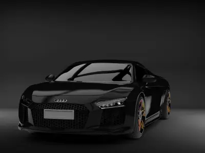Audi R8 3D Car Model Free 3D model