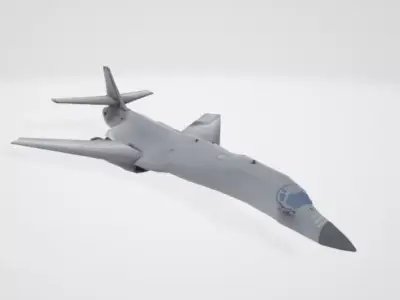 B 1 lancer Free 3D model