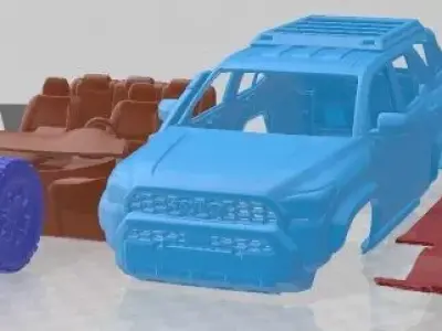 Toyota 4Runner Trailhunter 2025 Printable Car  3D print model