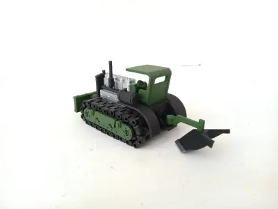 SOVIET TRACTOR S-60 3D print model