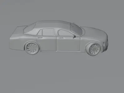 Bentley flying spur 3D model