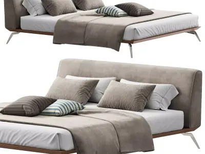 Linda Bed 3D model