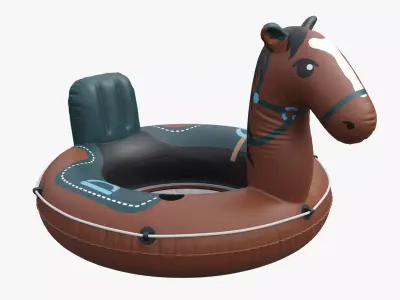 Pool Float Horse 3D model