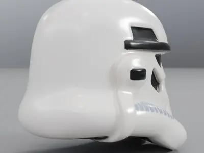 stormtrooper helmet 3D model get