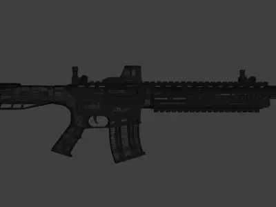 AR-12 Style Tactical Shotgun 3D Model 3D model