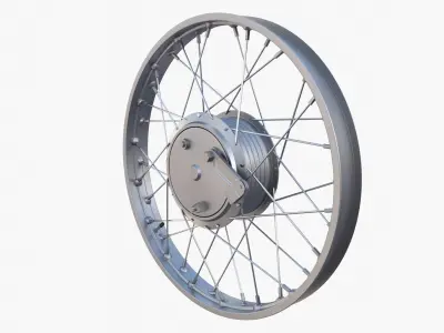 Moped rim 3D model