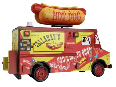 Food Truck 3D Collection 3D model
